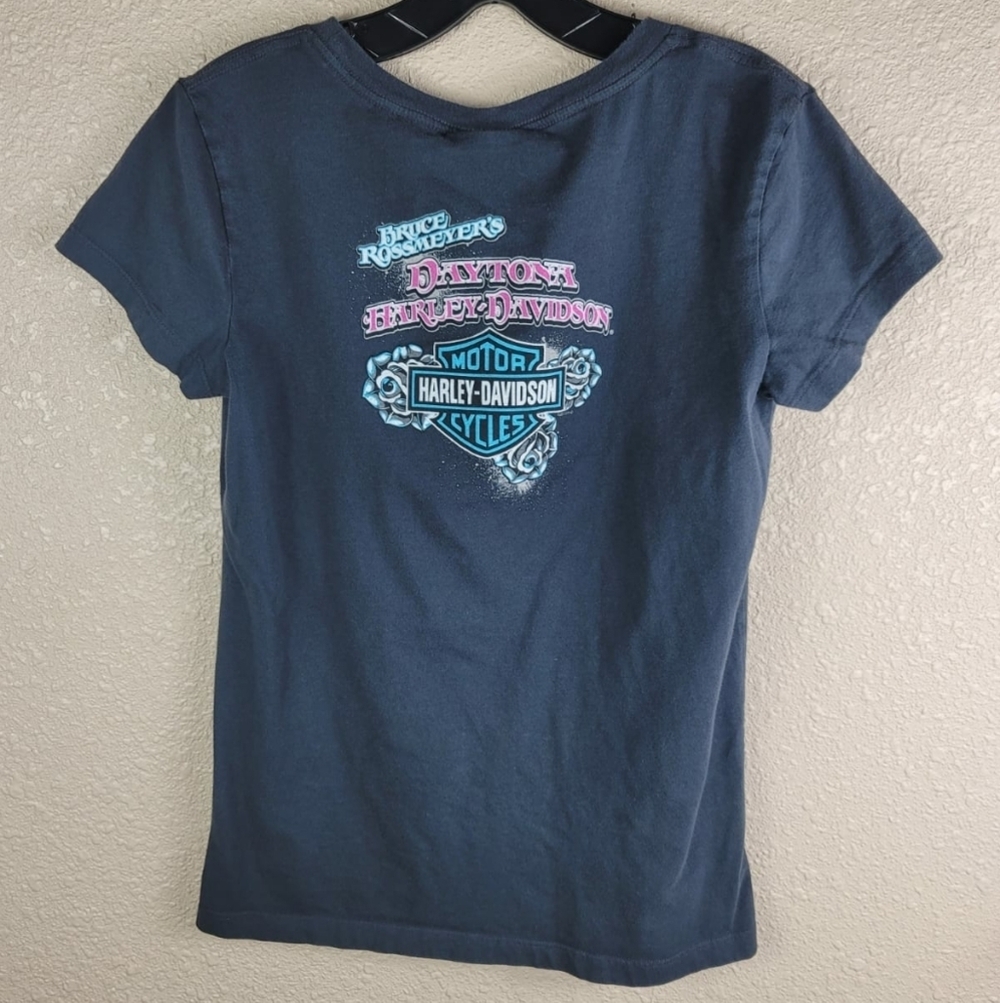 Harley Davidson Woman's Tee black Sz M